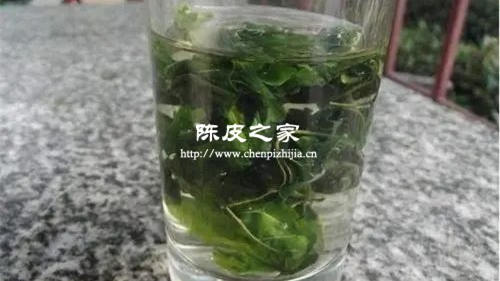 桑叶和陈皮煮水有什么功效