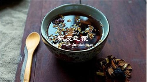 陈皮甘草绿茶泡水喝的功效和作用是什么