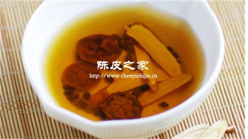 陈皮甘草绿茶泡水喝的功效和作用是什么