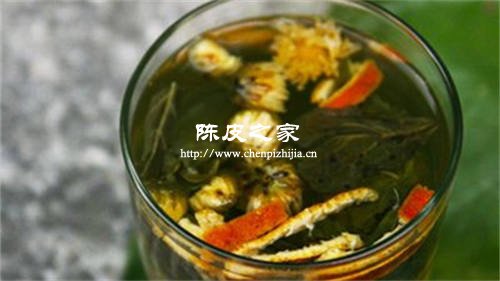 陈皮甘草绿茶泡水喝的功效和作用是什么