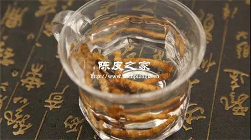 陈皮冬虫夏草能一起泡水吗