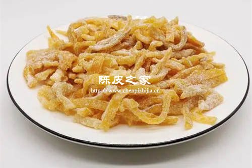 小零食盐津陈皮的制作方法