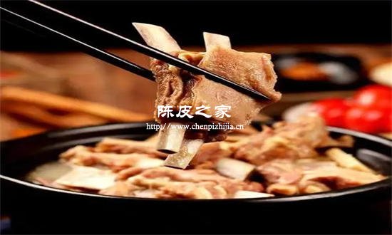 内蒙古炖羊肉可以放陈皮吗