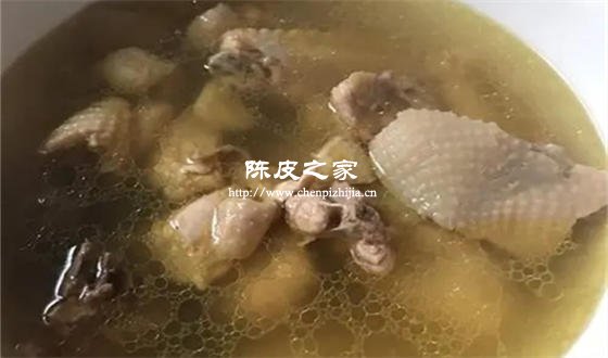 熬鸡汤里面可以放陈皮粉吗