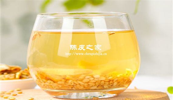 陈皮姜米茶什么时候喝最好