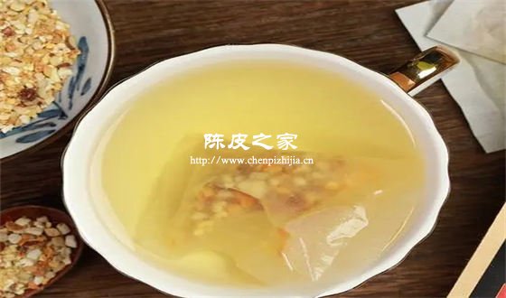 陈皮山药白扁豆泡水治什么