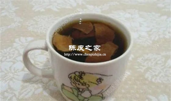 陈皮与生姜煮水有什么作用