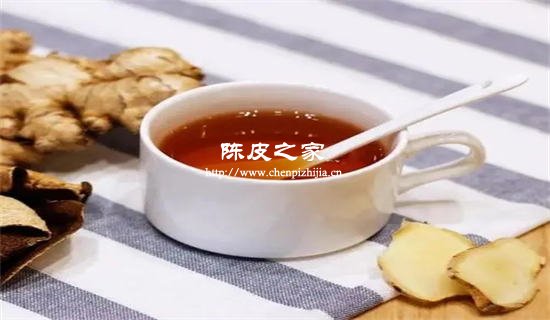 陈皮与生姜煮水有什么作用