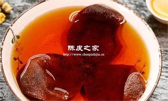 陈皮煮过的水粘稠怎么回事