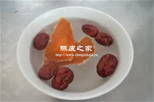 陈皮和红枣一起泡水喝有哪些好处