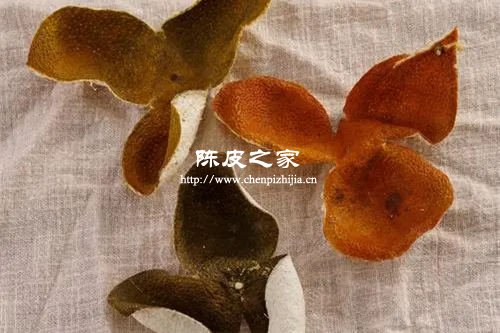 新会陈皮五年了跟一般的橘子皮有什么区别