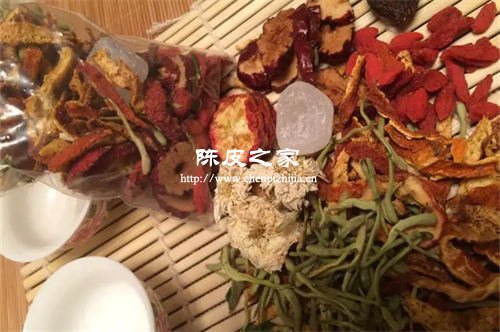 阳康后痰多陈皮金银花菊花枸杞泡水喝行吗