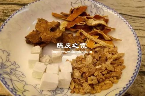 陈皮茯苓党参泡水喝功效及禁忌