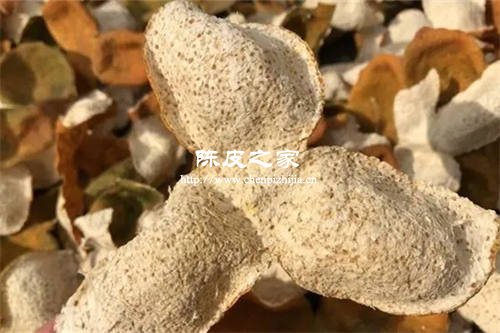 陈皮泡茶里面那层白膜要刮掉吗