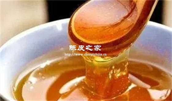 金银花与陈皮可以放蜂蜜吗