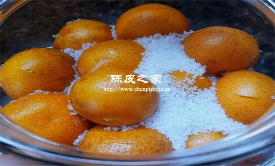 咸柑橘可以和陈皮一起泡吗