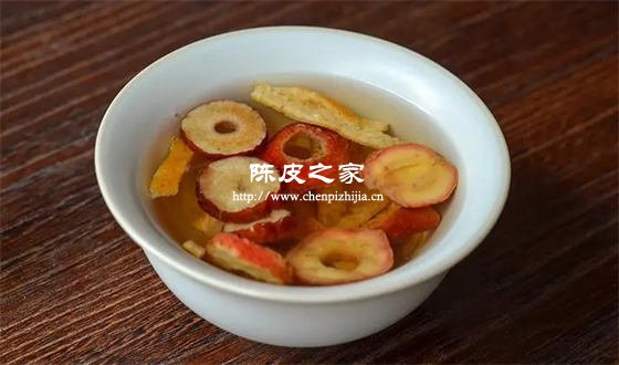 陈皮跟山楂泡茶的功效与作用