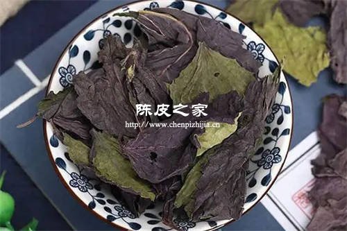 陈皮和紫苏叶能去胃气调肝气吗