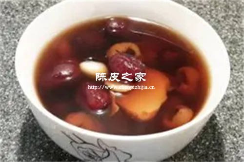 陈皮甘草生姜枸杞红枣泡水煮喝有什么用