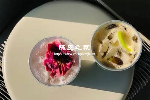 陈皮柠檬玫瑰可以一起泡水喝吗