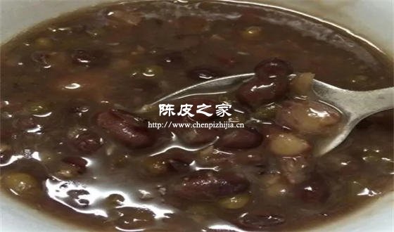 陈皮红豆绿豆汤的功效与作用