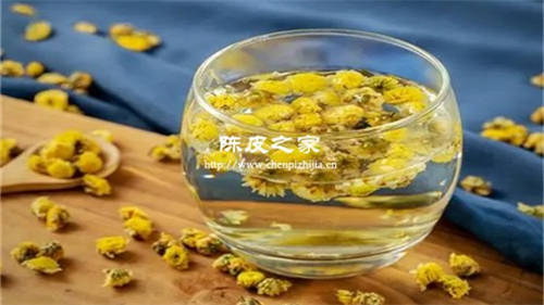 陈皮桑叶菊花艾叶能泡水喝吗