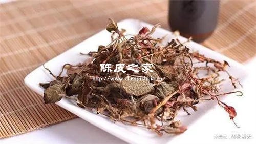 陈皮和车前草一起煮水喝有什么功效