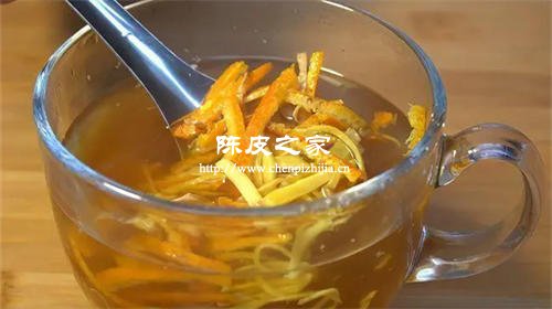 陈皮和生姜泡水喝的功效与作用
