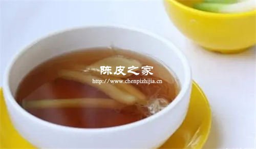 陈皮和生姜葱熬红糖水祛寒吗