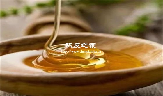 陈皮煮水加蜂蜜的功效与作用