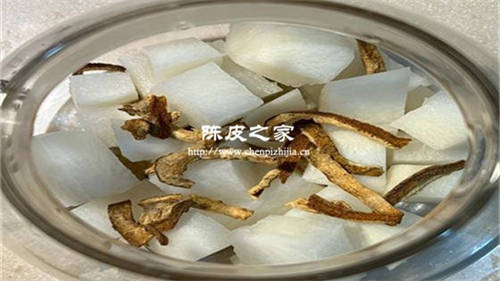 煮陈皮白萝卜的功效与作用