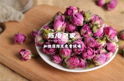 玫瑰花陈皮红枣泡水的功效