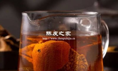 陈皮泡水浓的好还是淡的好