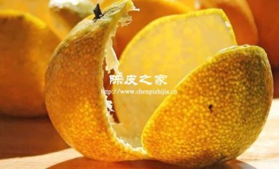打蜡的橘子皮可以制成陈皮吗