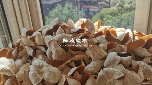 新会陈皮要根据情况及时晾晒