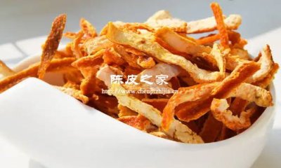 陈皮条和陈皮块有药用区别吗