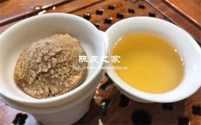 买的5年陈皮泡水有苦味正常吗