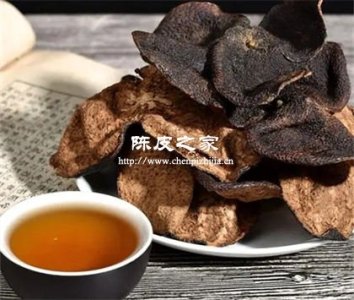 为什么陈皮大红皮转色后是黑色的