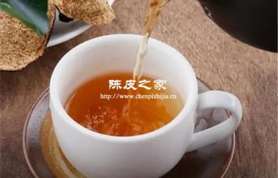 陈皮煮水过后一起吃还是只喝水