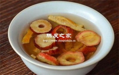 陈皮适合搭配什么食材泡水喝
