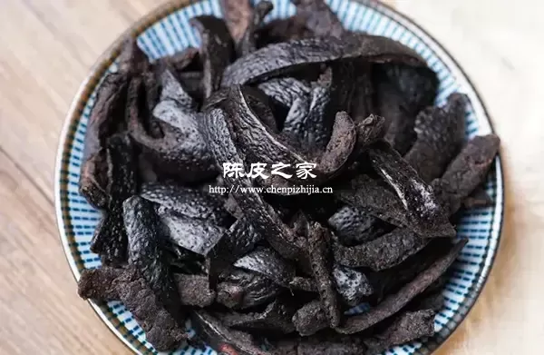 潮汕黑陈皮图片