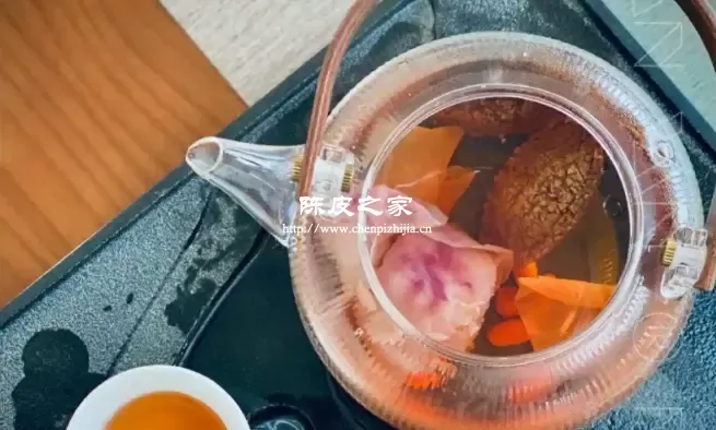 陈皮玫瑰茶图片展示