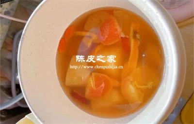 陈皮和苹果煮水有什么好处呢