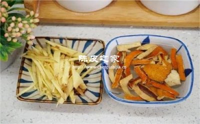 陈皮和生姜泡水是什么功效