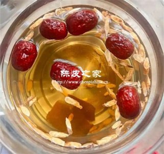 陈皮和枣子泡水有什么作用