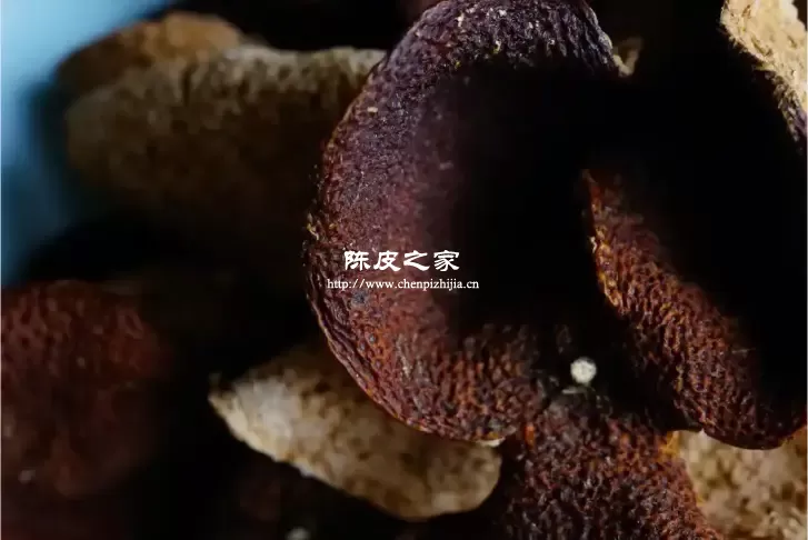 新会陈皮外观不同