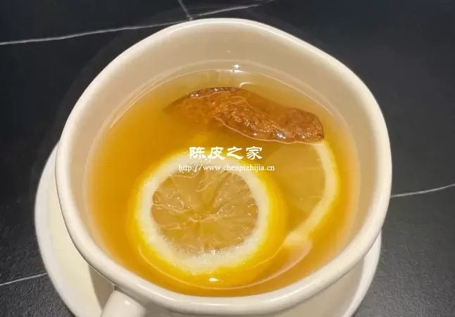陈皮柠檬水图片