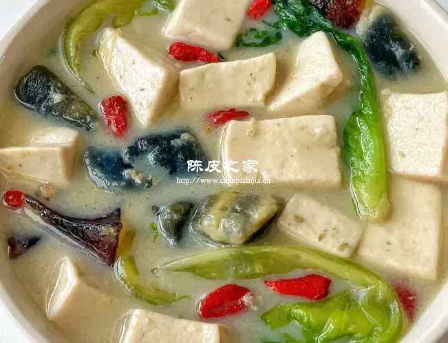 陈皮豆腐汤