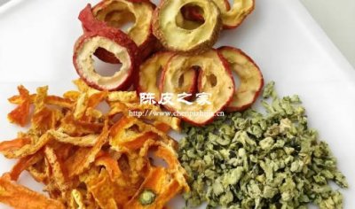 陈皮山楂荷叶茶有什么功效