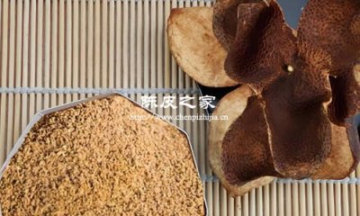 陈皮可以研磨成粉来喝吗